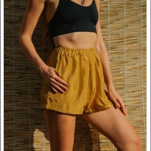 100% silk shorts FARA BOUTIQUE